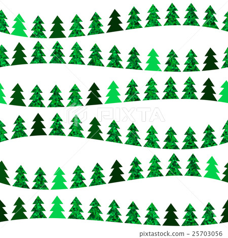 Abstract Beauty Christmas Tree and Seamless Abstract Beauty Christmas Tree and Seamless 25703056