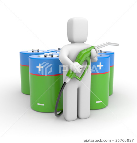 Eco energy. 3d illustration Eco energy. 3d illustration 25703057