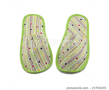 House slippers Isolated House slippers Isolated 25704295
