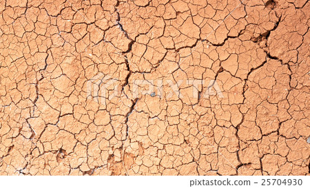 Drought, the ground cracks 25704930