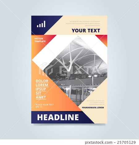 Brochure layout design vector illustration Brochure layout design vector illustration 25705129