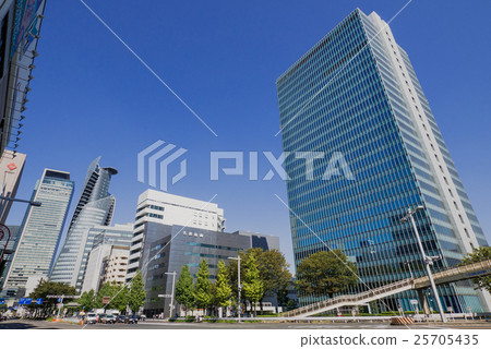 Nagoya-shi Nakamura-ku Name Station City Scenery Name Station Yotsushima-cho Hiroi-cho intersection 25705435