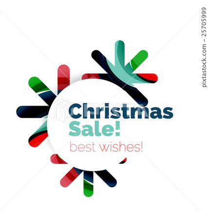 Geometric Christmas sale or promotion ad banner Geometric Christmas sale or promotion ad banner 25705999