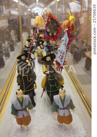 Diorama of the Korean correspondent's journey 25706639