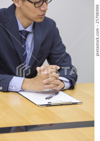 Businessmen in the meeting Businessmen in the meeting 25706998