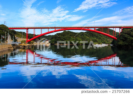 SUZUIDO Bridge Cross the cove of Urashima Saikai-shi, Nagasaki Prefecture SUZUIDO Bridge Cross the cove of Urashima Saikai-shi, Nagasaki Prefecture 25707266