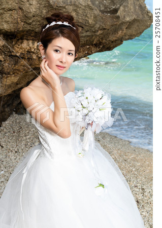 海灘照片新娘 25708451