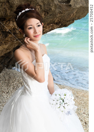 海灘照片新娘 25708452