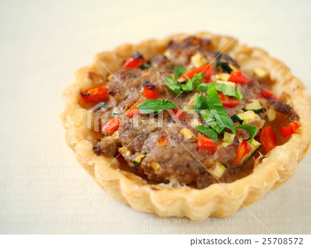 Meat pies like quiche (horizontal position) Meat pies like quiche (horizontal position) 25708572