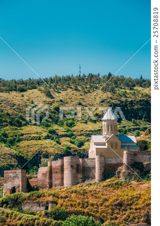 Scenic View Of Narikala Fortress And Bethlehem 25708819