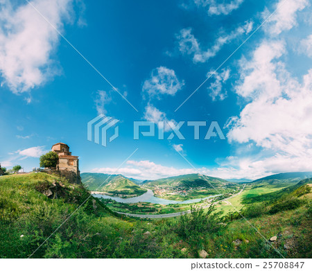 Mtskheta Georgia. Ancient Georgian Church Of Holly 25708847