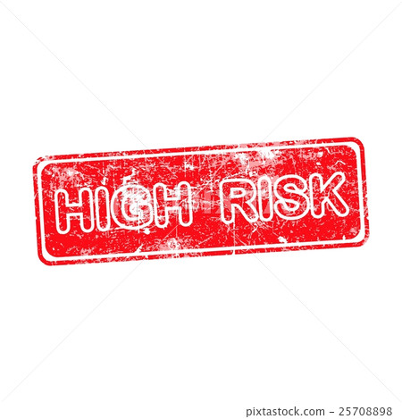 high risk red grunge rubber stamp vector high risk red grunge rubber stamp vector 25708898