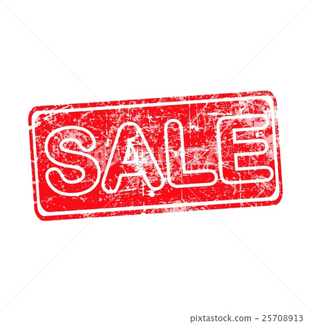 Rubber stamp with text SALE icon isolated Rubber stamp with text SALE icon isolated 25708913