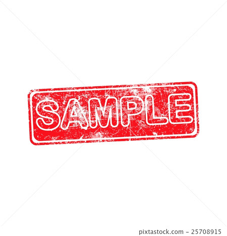 sample red grunge rubber stamp vector illustration sample red grunge rubber stamp vector illustration 25708915