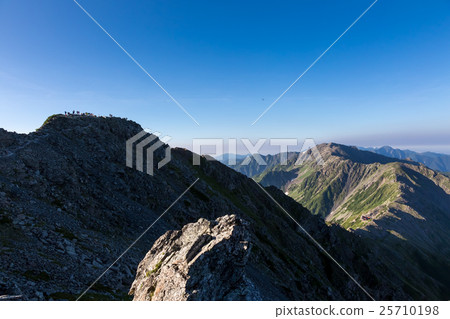 Kitadake峰會和通往Mt. 25710198