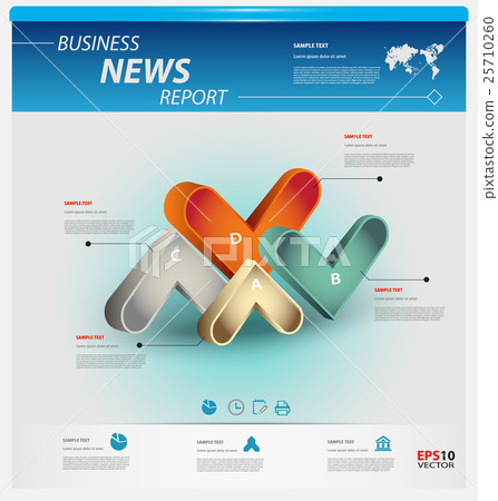 Business infographic template Business infographic template 25710260