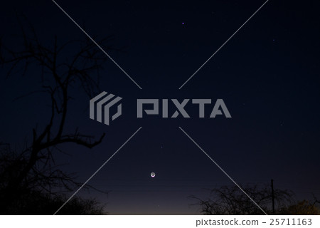 Twilight sky in South Africa in winter Twilight sky in South Africa in winter 25711163
