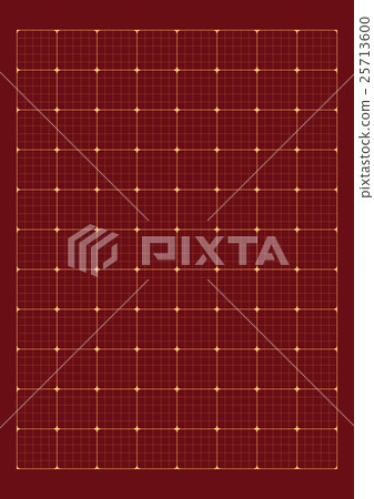 Grid_ red background - Stock Illustration [25713600] - PIXTA