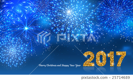 Christmas Fireworks 25714689