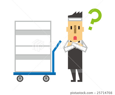 Question trolley fish shop [flat human series] 25714708