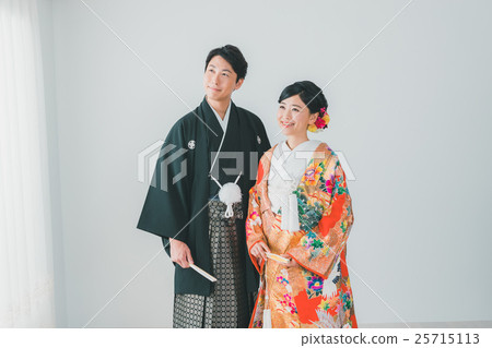 Stock Photo: bridal couple, bridal, wedding