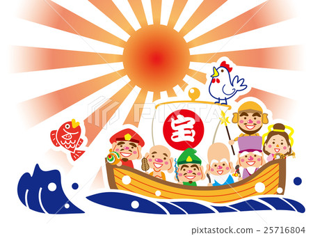 誘餌公雞七個幸運神的一年 誘餌公雞七個幸運神的一年 25716804