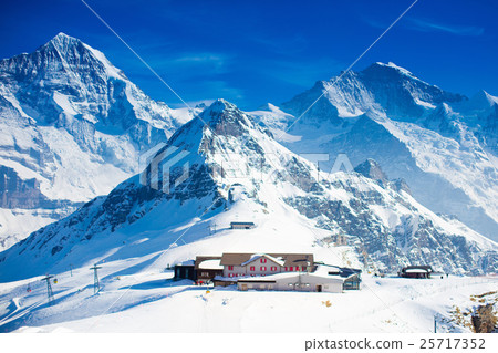 Aerial view of Swiss Alps Aerial view of Swiss Alps 25717352