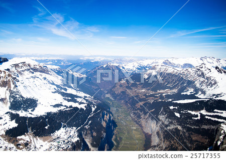 Aerial view of Swiss Alps Aerial view of Swiss Alps 25717355