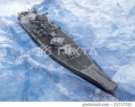戰艦大和號 微型 照片素材 圖片 圖庫