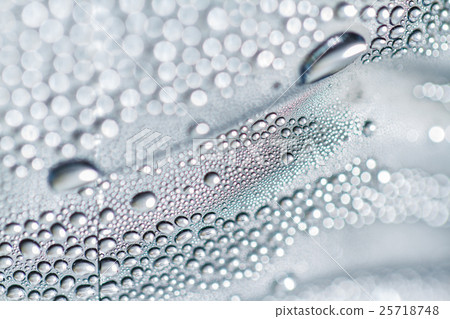 Drops of water on glass 25718748