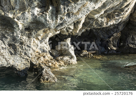 Marble Cathedral in Patagonia region Marble Cathedral in Patagonia region 25720176
