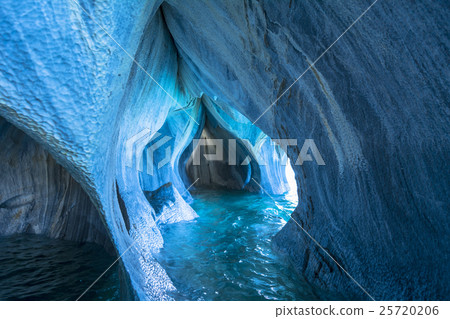 Marble Cathedral in Patagonia region 25720206