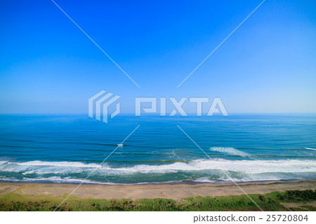 Kujukuri海岸的航拍照片 Kujukuri海岸的航拍照片 25720804