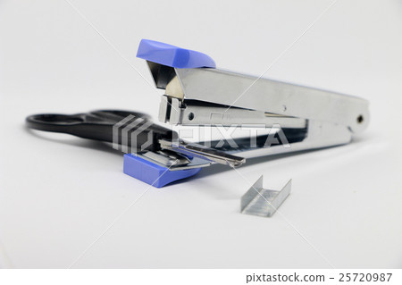 Stapler on the white background.  25720987