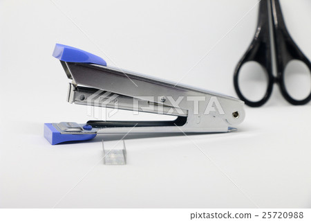 Stapler on the white background.  25720988