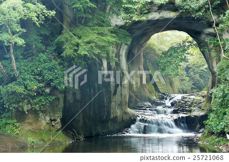 Waterfall of Dense groove in Chiba prefecture Waterfall of Dense groove in Chiba prefecture 25721068