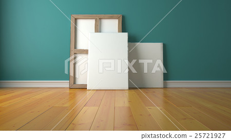 aquamarine wall and pictiures 25721927