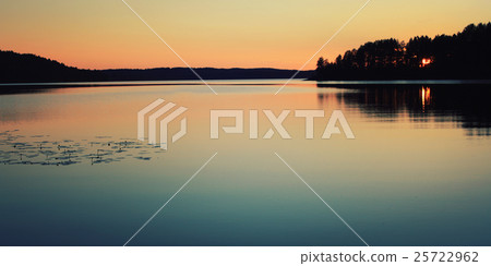 Beautiful landscape. Wild nature of Russian North. 25722962