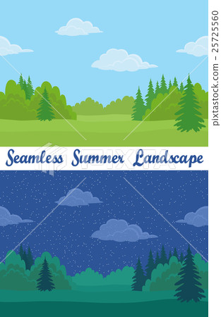Summer Forest, Seamless Landscapes Summer Forest, Seamless Landscapes 25725560