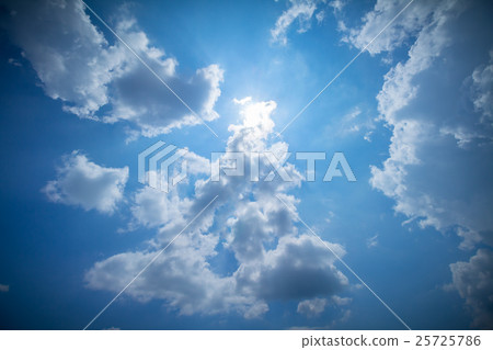 Blue sky and clouds Blue sky and clouds 25725786