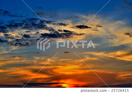 sunset sky background 25726415