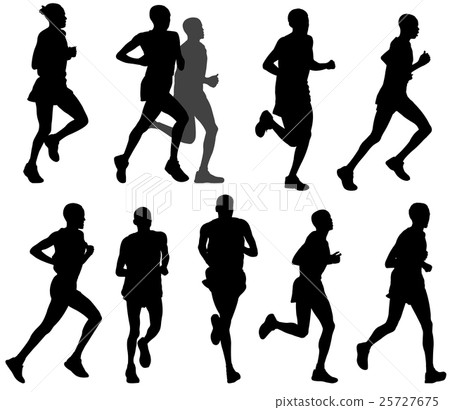marathon runners 25727675