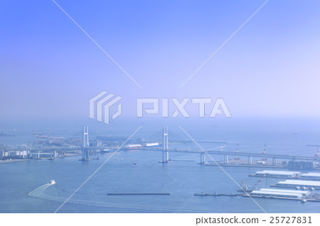 Scenery of Yokohama Port Yokohama Bay Bridge 25727831