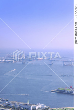 Scenery of Yokohama Port Yokohama Bay Bridge 25727832