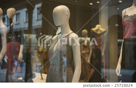 Clothing store display 25728024