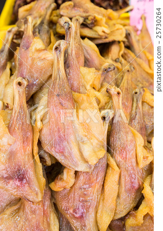 Heap of Chinese preserved waxed duck thigh Heap of Chinese preserved waxed duck thigh 25730264