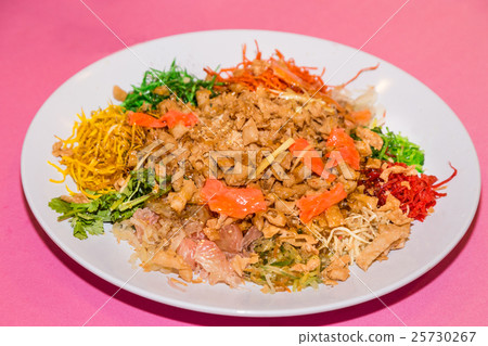 Yee Sang or Yusheng, Chinese New Year delicacy Yee Sang or Yusheng, Chinese New Year delicacy 25730267