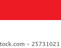 An illustration of the flag of Indonesia 25731021
