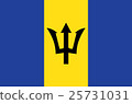 An Illustration of the flag of Barbados 25731031