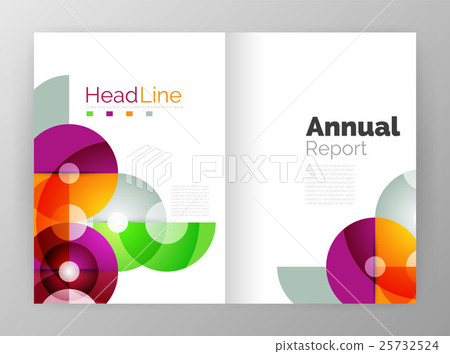 Circle annual report templates, business flyers Circle annual report templates, business flyers 25732524
